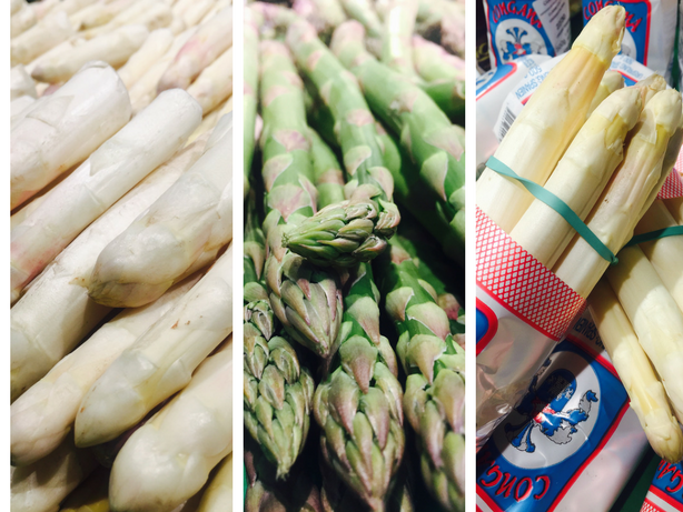 Pleine saison des asperges à La Marnière 